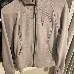 Lululemon Plush Scuba - iced Iris size 4